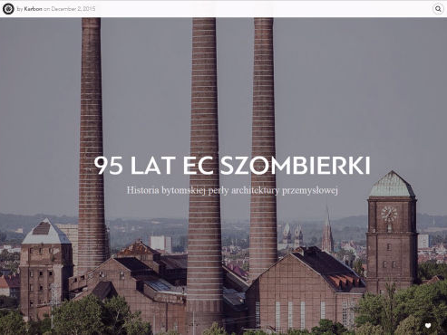 95 LAT EC SZOMBIERKI Historia bytomskiej perły architektury przemysłowej