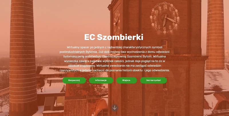 Wirtualne zwiedzanie EC Szombierki